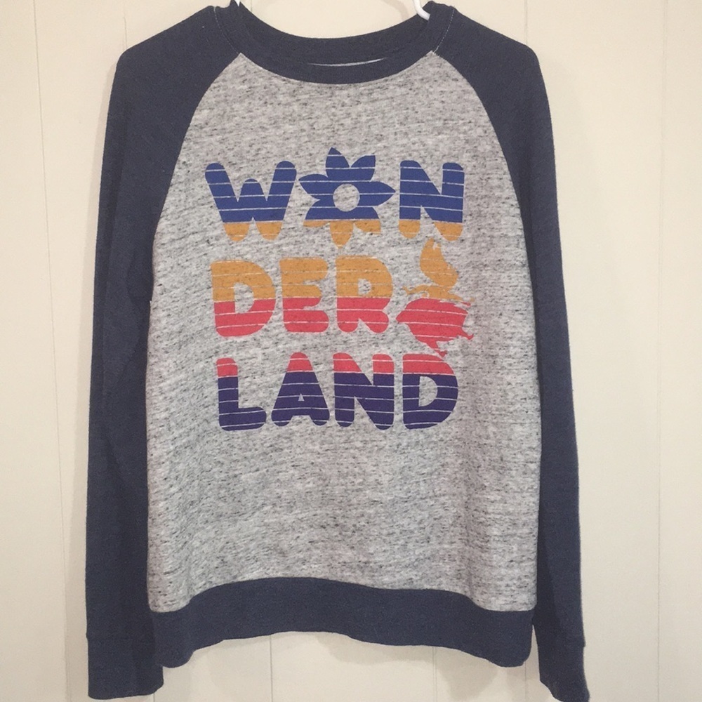 Disney Alice In Wonderland Sweatshirt Size S